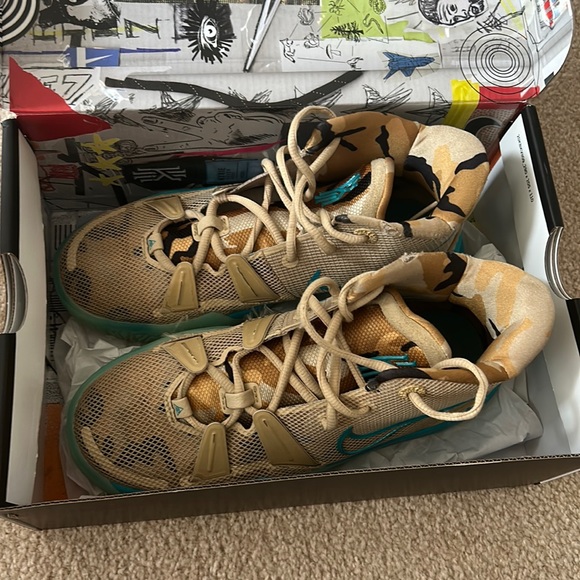 COPY - Kyrie 7 grain aquamarine (GS) basketball shoes. - Picture 4 of 4